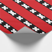 Vlag van Amsterdam Cadeaupapier (Hoek)