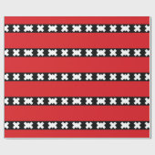 Vlag van Amsterdam Cadeaupapier (Vlak)