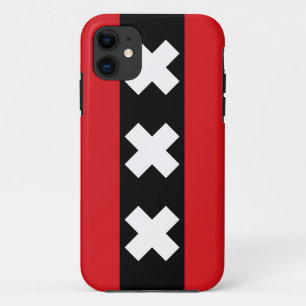 Vlag van Amsterdam Case-Mate iPhone Case