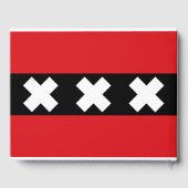 Vlag van Amsterdam Gastenboek (Achterkant)