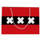Vlag van Amsterdam Groot Cadeauzakje (Achterkant)