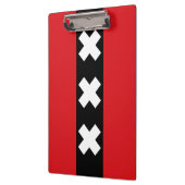 Vlag van Amsterdam Klembord (Links)