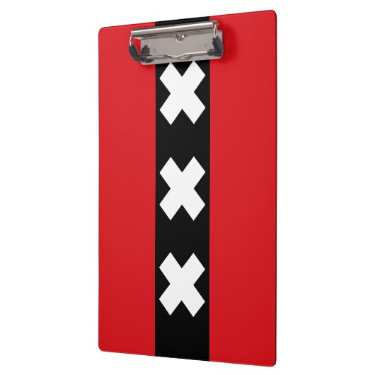 Vlag van Amsterdam Klembord (Links)