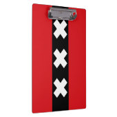 Vlag van Amsterdam Klembord (Rechts)