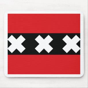 Vlag van Amsterdam Muismat