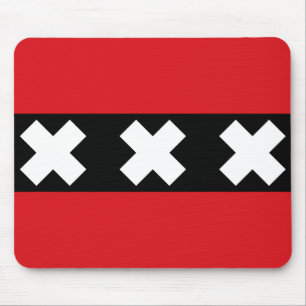 Vlag van Amsterdam Muismat