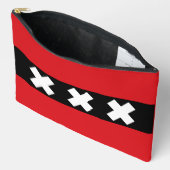 Vlag van Amsterdam, Nederland Etui (Open)