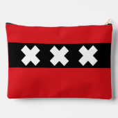 Vlag van Amsterdam, Nederland Etui (Achterkant)