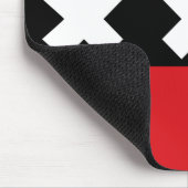 Vlag van Amsterdam, Nederland Muismat (Hoek)