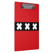 Vlag van Amsterdam, Nederlands klembord (Rechts)