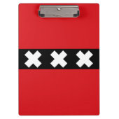 Vlag van Amsterdam, Nederlands klembord (Voorkant)