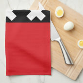 Vlag van Amsterdam, Nederlandse Canvas tas Theedoek (Quarter Fold)