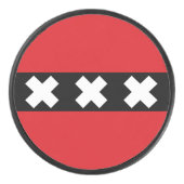 Vlag van Amsterdam, Nederlandse Hockey Puck (Voorkant)
