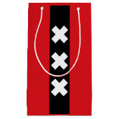 Vlag van Amsterdam, Nederlandse kleine cadeautas (Voorkant)