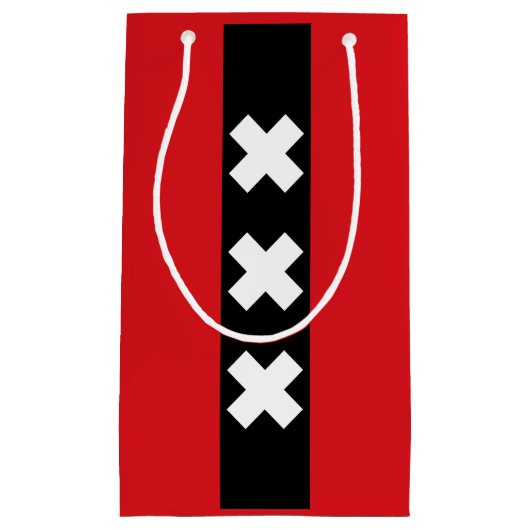 Vlag van Amsterdam, Nederlandse kleine cadeautas (Voorkant)