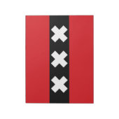Vlag van Amsterdam Notitieblok (Linkerzijde)