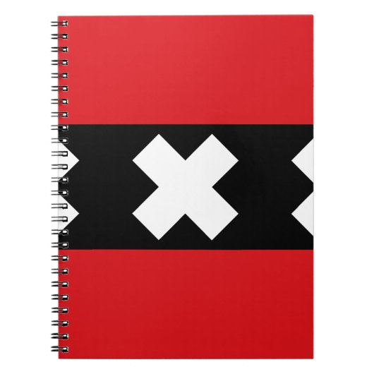 Vlag van Amsterdam Notitieboek (Voorkant)
