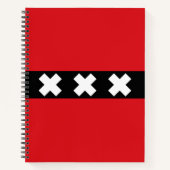 Vlag van Amsterdam Notitieboek (Voorkant)