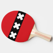 Vlag van Amsterdam, Ping Pong Paddle Nederland Tafeltennisbatje (Zijkant)
