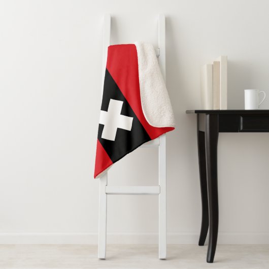 Vlag van Amsterdam Sherpa Deken (In situ)