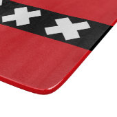 Vlag van Amsterdam Snijplank (Hoek)