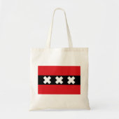 Vlag van Amsterdam Tote Bag (Voorkant)