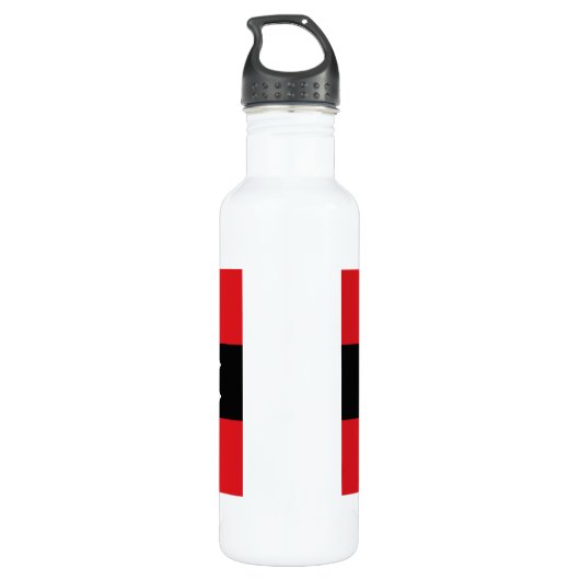 Vlag van Amsterdam Waterfles (Achterkant)