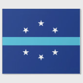 Vlag van Anaheim (Californië, VS) Cadeaupapier (Vlak)