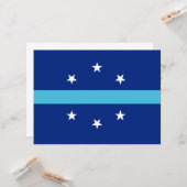 Vlag van Anaheim (Californië, VS) Kaart (Voorkant / Achterkant in situ)