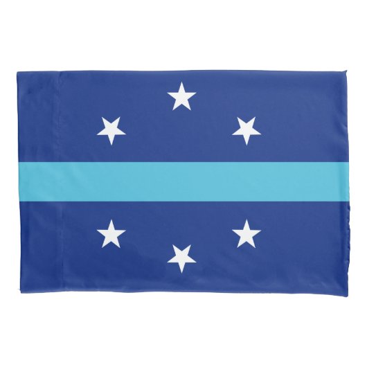 Vlag van Anaheim (Californië, VS) Kussensloop (Voorkant-Links)