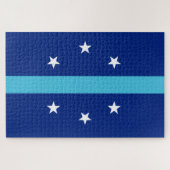 Vlag van Anaheim (Californië, VS) Legpuzzel (Horizontaal)