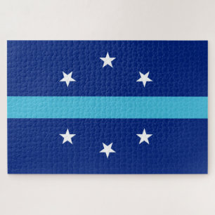 Vlag van Anaheim (Californië, VS) Legpuzzel