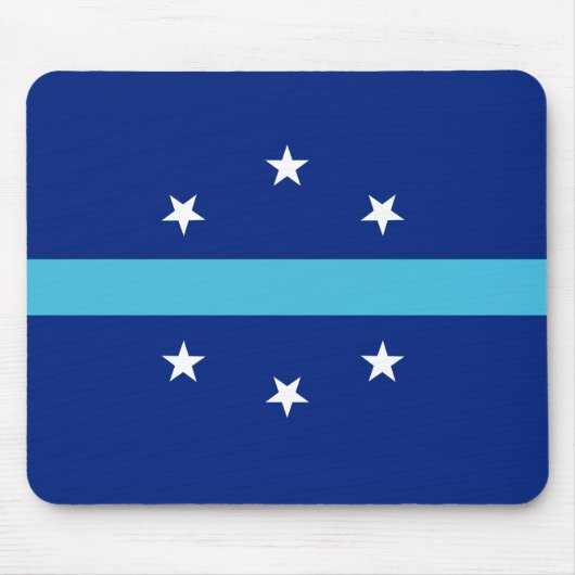 Vlag van Anaheim (Californië, VS) Muismat (Voorkant)