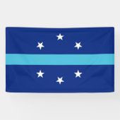 Vlag van Anaheim (Californië, VS) Spandoek (Horizontaal)