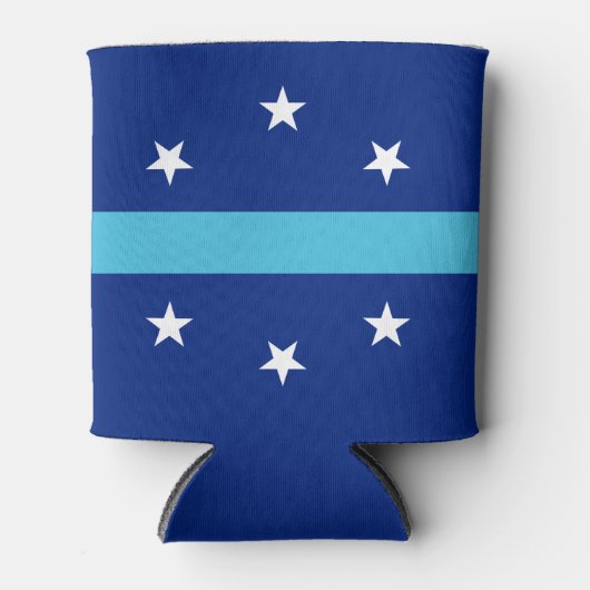 Vlag van Anaheim in Californië Blikjeskoeler (Voorkant)