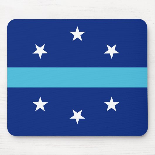 Vlag van Anaheim in Californië Muismat (Voorkant)