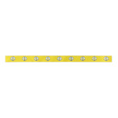 Vlag van Anchorage, Alaska Satin Ribbon Satijnen Lint (Voorkant)