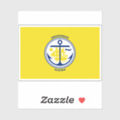 Vlag van Anchorage, Alaska Sticker (Vel)