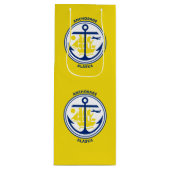 Vlag van Anchorage, Alaska Wine Gift Bag Wijn Cadeautas (Voorkant)