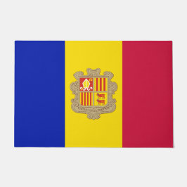 Vlag van Andorra Deurmat