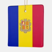 vlag van Andorra, Keramisch Ornament (Links)