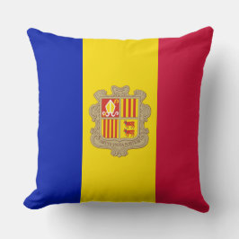 Vlag van Andorra Kussen