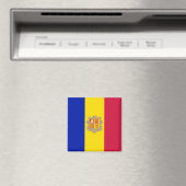Vlag van Andorra Magneet (Insitu (Vaatwasser))