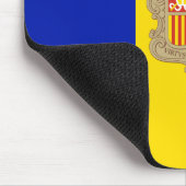 Vlag van Andorra Muismat (Hoek)