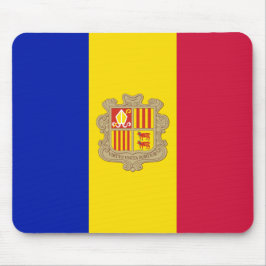 Vlag van Andorra Muismat