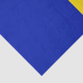 Vlag van Andorra Tissuepapier (Detail)