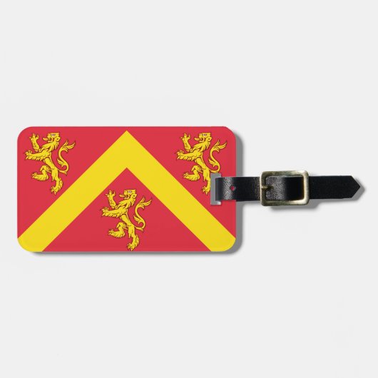Vlag van Anglesey-Bagagelabel Bagagelabel (Voorkant horizontaal)