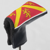 Vlag van Anglesey Golfheadcover (3/4 voorkant)