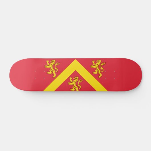 Vlag van Anglesey Skateboard (Horizontaal)