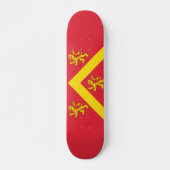 Vlag van Anglesey Skateboard (Voorkant)